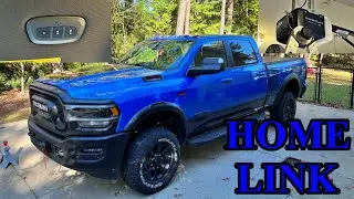 Ram truck Homelink Setup