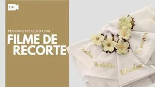 Personaliza&ccedil;&atilde;o de Pano de Prato com Filme Nano Transfer