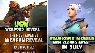 😍 UNDERWORLD GANG WARS WEAPONS REVEAL IN DISCORD | VALORANT MOBILE NEW BETA IN JULY | SICO #ugw