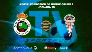 MEJORES MOMENTOS JUVENIL RACING vs TSK Roces | JORNADA 16 | DIVISI&Oacute;N DE HONOR