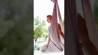 Meet the Pioneer of Aerial Yoga:  Carmen Curtis, AIReal Yoga&trade; creator #aerialyoga #yogainnovator