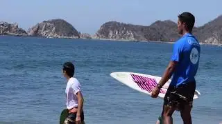 Saltyherbs Melaque Skim Contest Heat Victoria skimboards (WATCH IN HD)