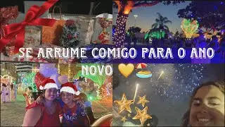 Vlog Natal | Se arrume comigo pro Ano novo 🪅 💛