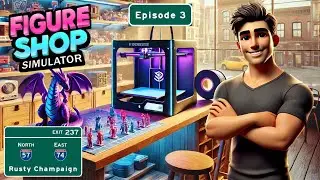 Демо-версия Figure Shop Simulator, ФИНАЛ &mdash; Фотополимерные принтеры и крошечные домики! Эпизод 3