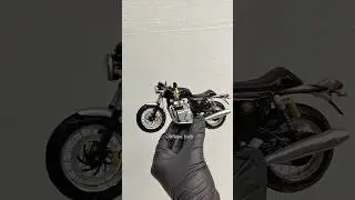 GT 650 black mini bike #bikeshub #miniature #art