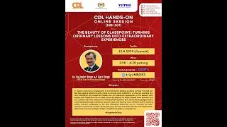 [LIVE] CDL Hands-On KL (Siri 207) &mdash; The Beauty of Classpoint