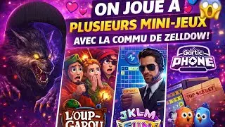 Mini-Jeux entre amis avec la commu de @zelldow (Redif  du 03/01/2026)
