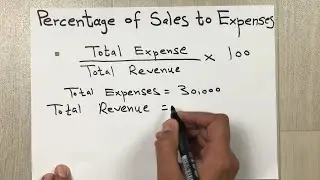 How to Calculate Percentage of Sales to Expense