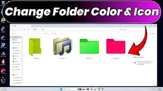 How to Change Folder Color in Windows 10/11 | Folder Icon Change Kaise kare WIndows 10/11