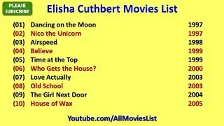 Elisha Cuthbert Movies List
