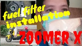 vlogep.#3 honda zoomer x fuel filter installation