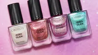 Catrice Aura Glam Nail Polish (these are so GORGEOUS!) 💅 - femketjeNL