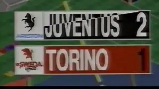 Juventus-Torino 2-1 (Tricella, Polster, Rush) derby del 01/05/1988 stadio 
