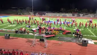 Mt Carmel High School Marching Band at RB Tournament Oct 7 2017