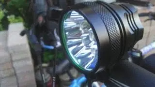 Велофонарь SecurityIng 7X CREE XML T6 U2 LED ► Обзор