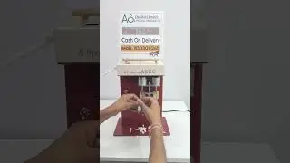 fully automatic cotton wicks machine | round cotton wick machine | round cotton wicks #shorts