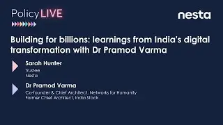 Building for billions: learnings from India's digital transformation with Pramod Varma | Policy Live