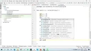 Variable in kotlin