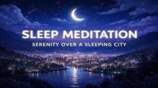 Guided Sleep Meditation Finding Serenity Over a Sleeping City | Deep Sleep Hypnosis
