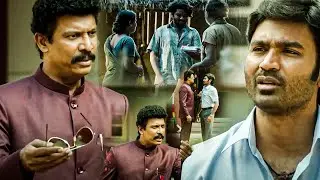 Samuthirakani Giving Warning To Dhanush || Sir Movie Scene || Ken Karunas || Telugu Movie Mania