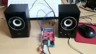 Arduino MEGA2560 + Sparkfun Mp3 Player Shield _ FilePlayer