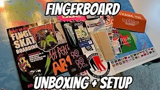 ASI BERLIN + FINGERBOARDSTORE UNBOXING (Catfishbbq, Piro wheels…)