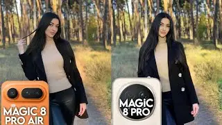 Honor Magic 8 Pro Air VS Honor Magic 8 Pro Camera Test 