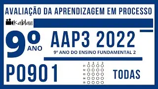 9&ordm; ANO E.F - AVALIA&Ccedil;&Atilde;O DA APRENDIZAGEM EM PROCESSO - AAP3 P0901 L&Iacute;NGUA PORTUGUESA - AAP3 3&ordm; BIMESTRE