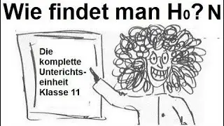 Tipps zum Auffinden der Nullhypothese - nicht Ablehnungsbereich | Mathematik vom Mathe Schmid