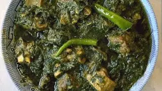 PALAK GOSHT Recipe 