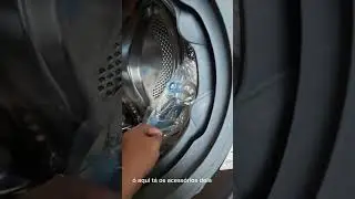 Abrindo minha lava e seca LG  pela primeira vez🥰