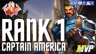robanroman | Rank 1 Captain America Gameplay | Marvel Rivals Season 2