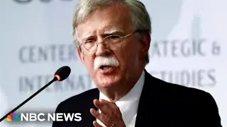 Breaking down indictment of former Trump national security advisor John Bolton