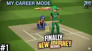 My Career mode |RVG cricket game| Ep 1