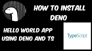 Deno | Deno Tutorial in Tamil | How to install Deno and Hello World App using Deno and Typescript