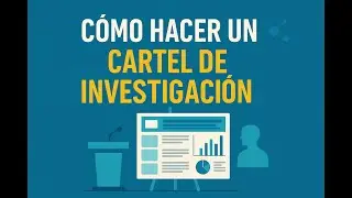¿Cómo hacer un cartel de investigación científica? | Taller para estudiantes y médicos 🧠📊