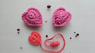 Сердце крючком МК легко и просто💕