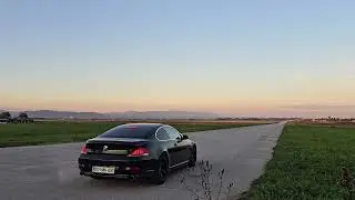BMW 645Ci 2004 straight pipe sound V8