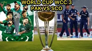 PAK VS SCO WORLD CUP MATCH