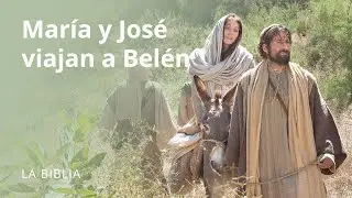 María y José suben hasta Belén