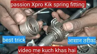 😱 PASSION X PRO KICK SPRING FITTING ? #kick  #spring #fitting 