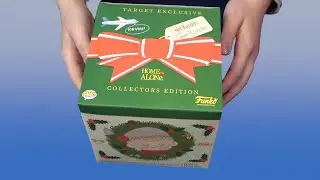 Addy LuLu Unboxing Collector's Edition Home Alone Funko Pop Gift Box