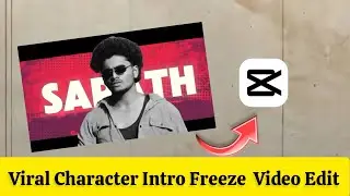 CINEMATIC STYLE INTRO EDIT IN CAPCUT😱 || CHARACTER INTRODUCTION FREEZE EFFECT || VIRAL EDITING 🔥😍