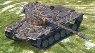 WOT Blitz tanks face There is a fight in a very good place of tanks. beautiful 7 Tanks destroy