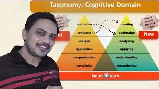 Bloom&rsquo;s Taxonomy and its revised version || Dr. Ali Haider
