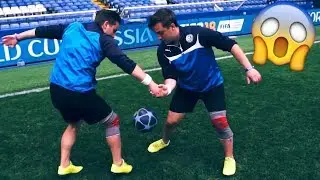 TWINS Performs INCREDIBLE World Cup 2018 Football Skills ★ (Soccer/Tricks/Dribbling/Freestyle)