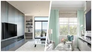 75 Premium Gray Floor Family Room Design Ideas You'll Love ✅