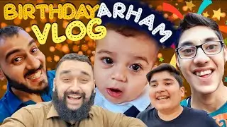 Arham First Birthday 🎂Maza Agya 🤣 | Usama Butt Vlogs