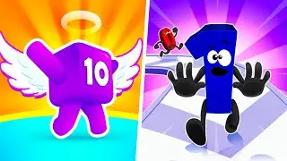 Satisfying Mobile Games: Level Up Numbers, Number Leveling - LEVEL UP NUMBER Gameplay