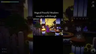 Disney Dreamlight Valley Peaceful Meadows tour | Fairy core peaceful meadows build